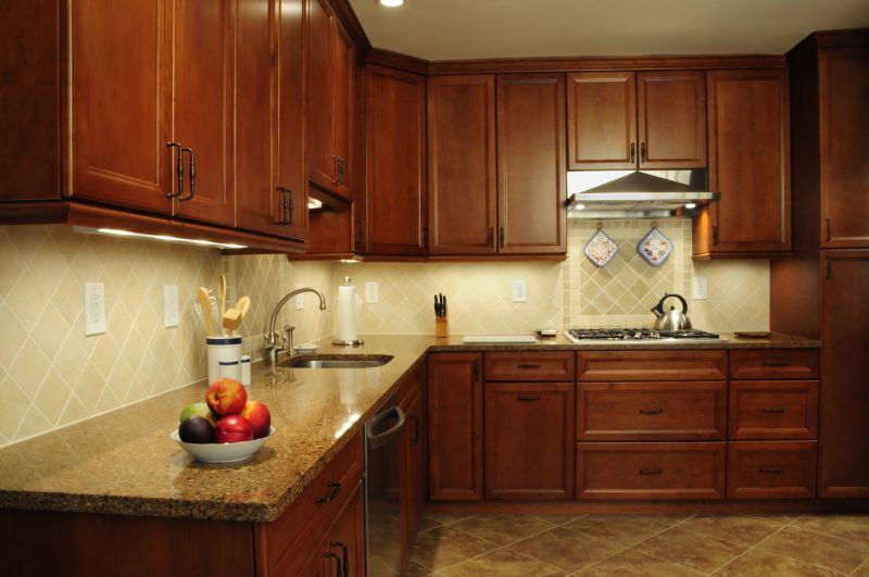 Cherry Kitchen Cabinet Service